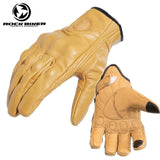 Guantes AMU Motorcycle gloves Glove real Leather baseball gloves Motorbike Electric bicycle Electrombile Mitts motorcycle Gloves