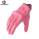 Guantes AMU Motorcycle gloves Glove real Leather baseball gloves Motorbike Electric bicycle Electrombile Mitts motorcycle Gloves